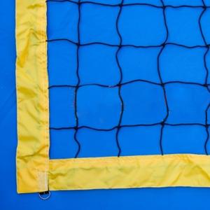 Купить Сетка для пляжного волейбола, обшитая с 4-х сторон, Д 2,2 мм в Чухломе 