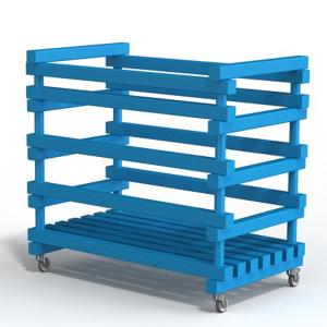 Купить Корзина для хранения инвентаря, мячей жесткий ПВХ 1000х600х970 мм в Чухломе 