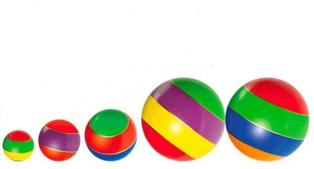 Купить Мячи резиновые (комплект из 5 мячей различного диаметра) в Чухломе 